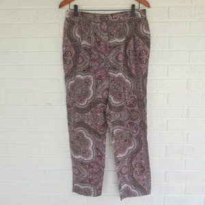 Zimmermann Epoque paisley-print cotton-voile tapered pants
